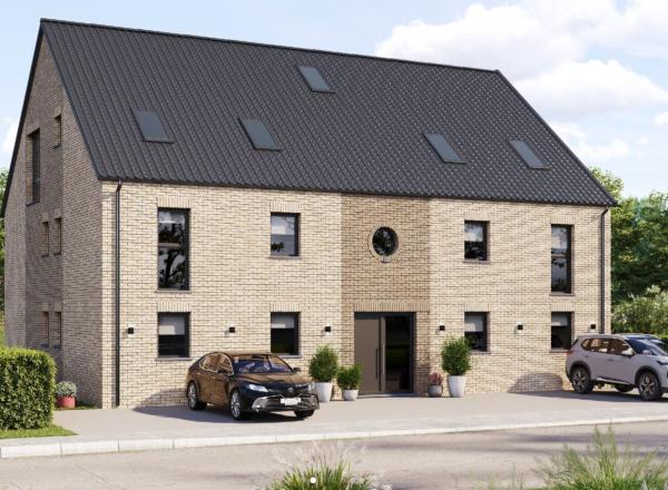 Un immeuble de 6 appartements.
4 appartements de 2 chambres.
2 appartement d'une chambre.
Cuisines équipées ouvertes, etc....
Sur grand terrain de 2.163 m² et façade à rue de 42 m.
A 240 m de la Place.
Constructeur : les Maisons Baijot.