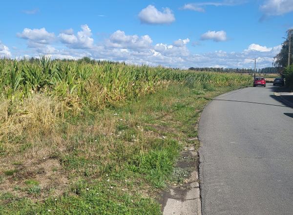 Un grand terrain plat avec un PUCG pour 4 maisons.
Idéalement situé à l'entrée du village et à 15' de MONS.
4 maisons prêtes à construire.
